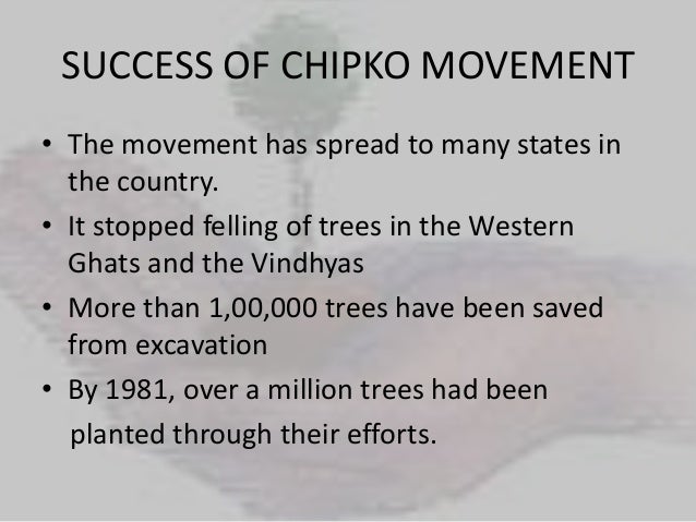 Essay on chipko movement